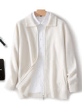 Men Cashmere Knit Cardigan