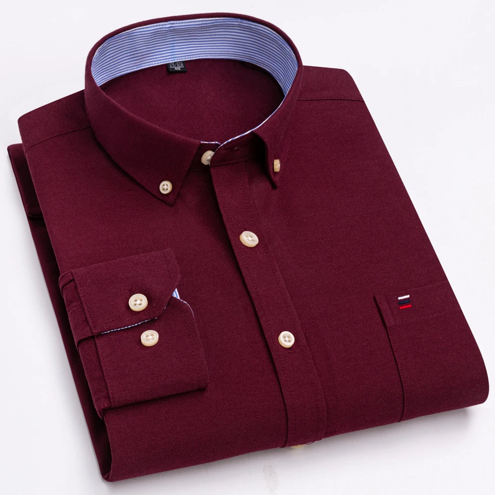 Men Oxford Casual Shirt