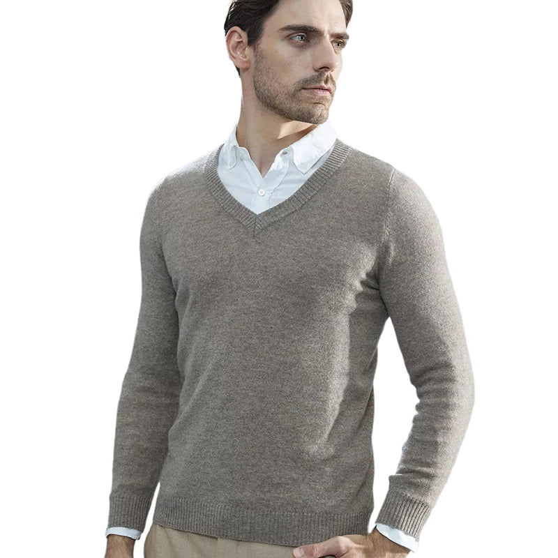 Men Cashmere Wool Sweater