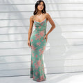 Women Lace Wrap Dress
