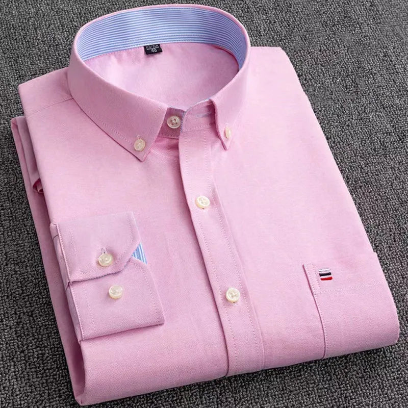 Men Oxford Cotton Shirt