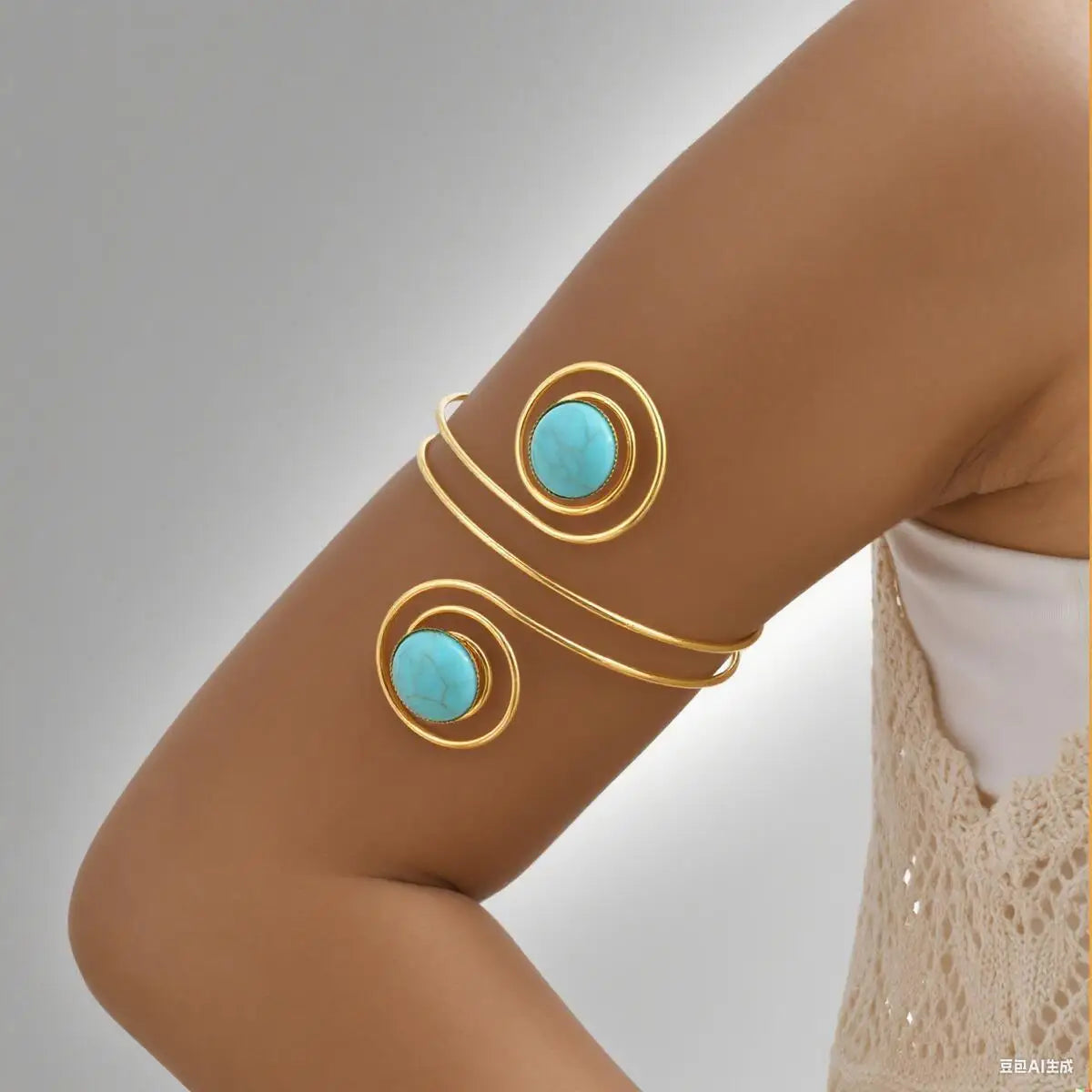 Gold Upper Arm Cuff