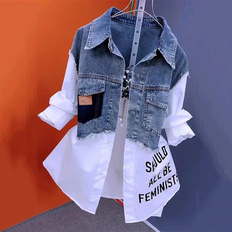 Women Denim Casual Jacket