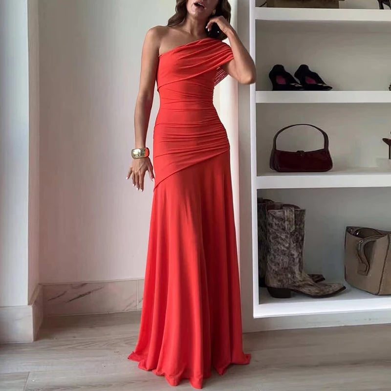 Women Asymmetrical Summer Dress