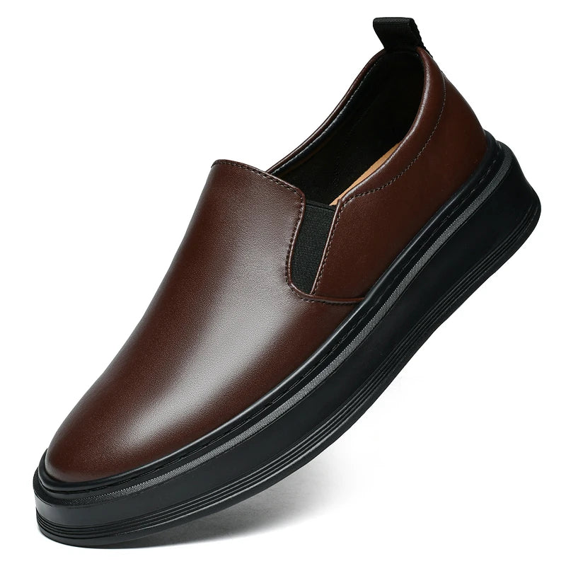 Men Leather Casual Loafers