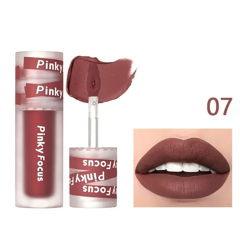 Matte Cream Lip Mud Smooth Texture Waterproof Long Lasting