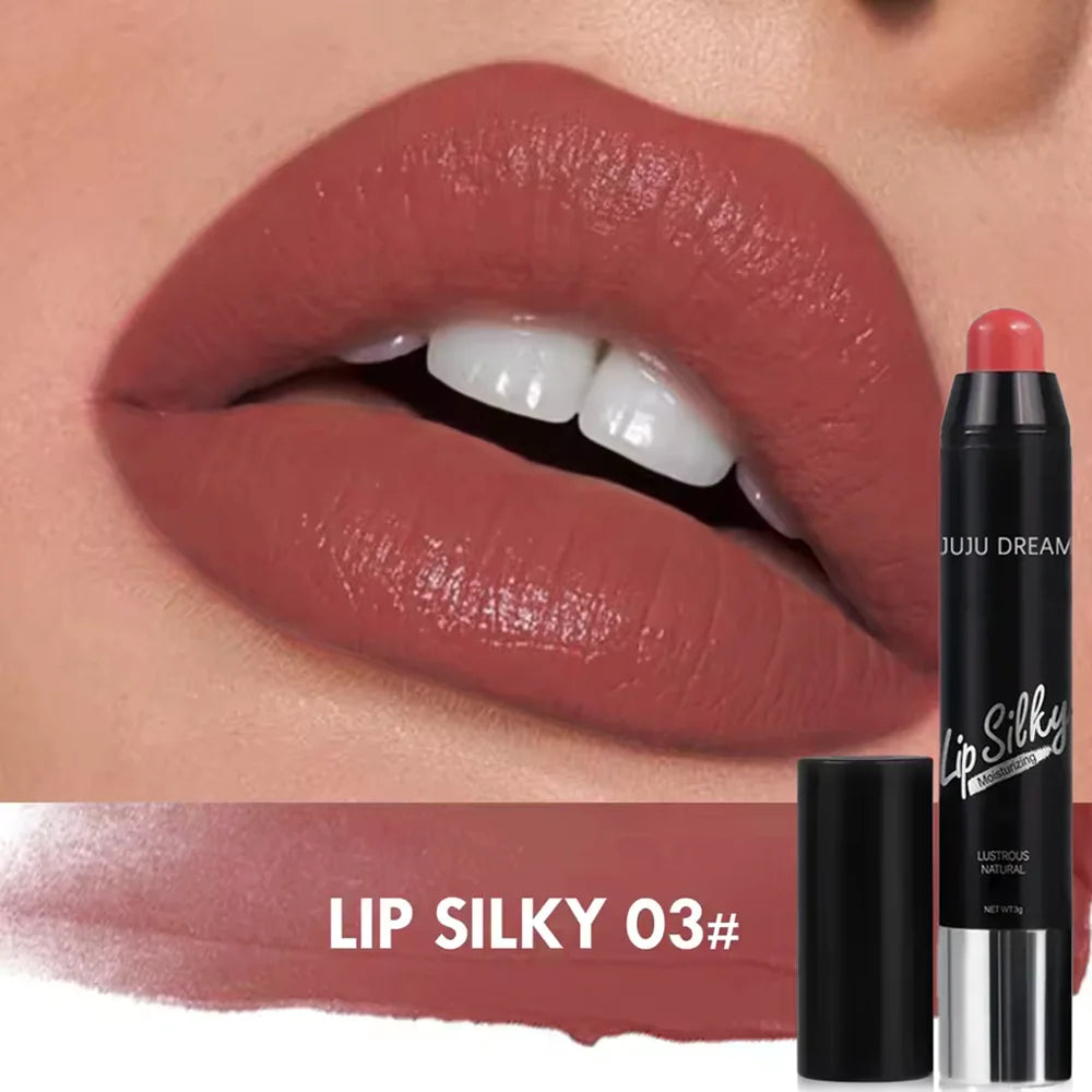 Matte 4 Color Lipstick Pen Waterproof Long Lasting