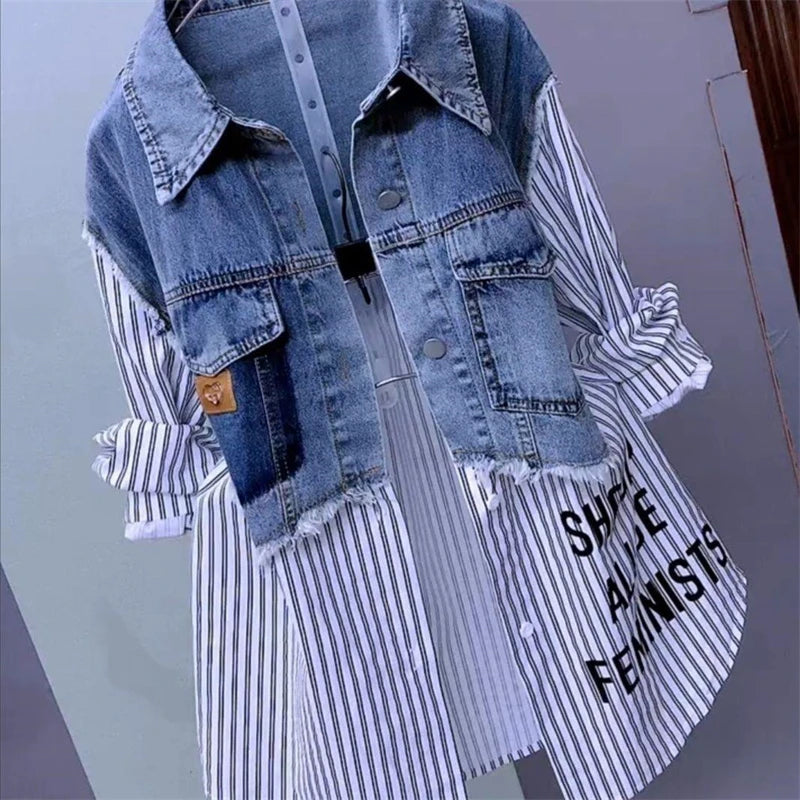 Women Denim Casual Jacket