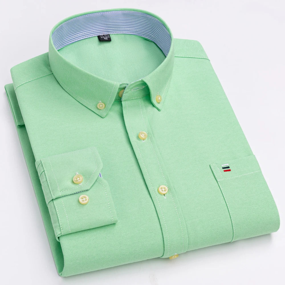 Men Oxford Casual Shirt