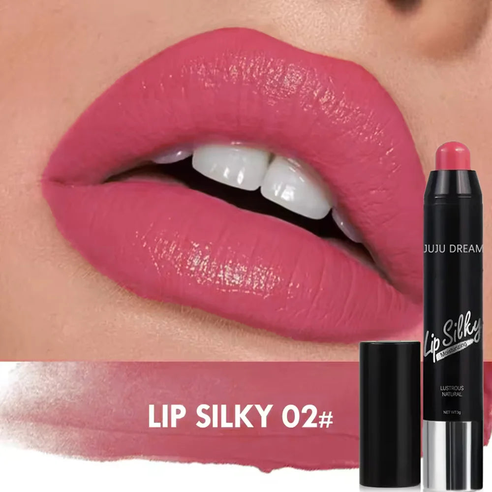 Matte 4 Color Lipstick Pen Waterproof Long Lasting