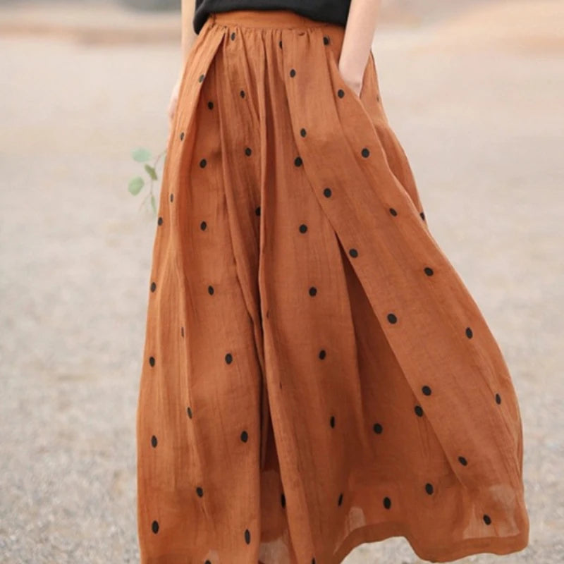 A Line Womens Skirt Midi High Quality