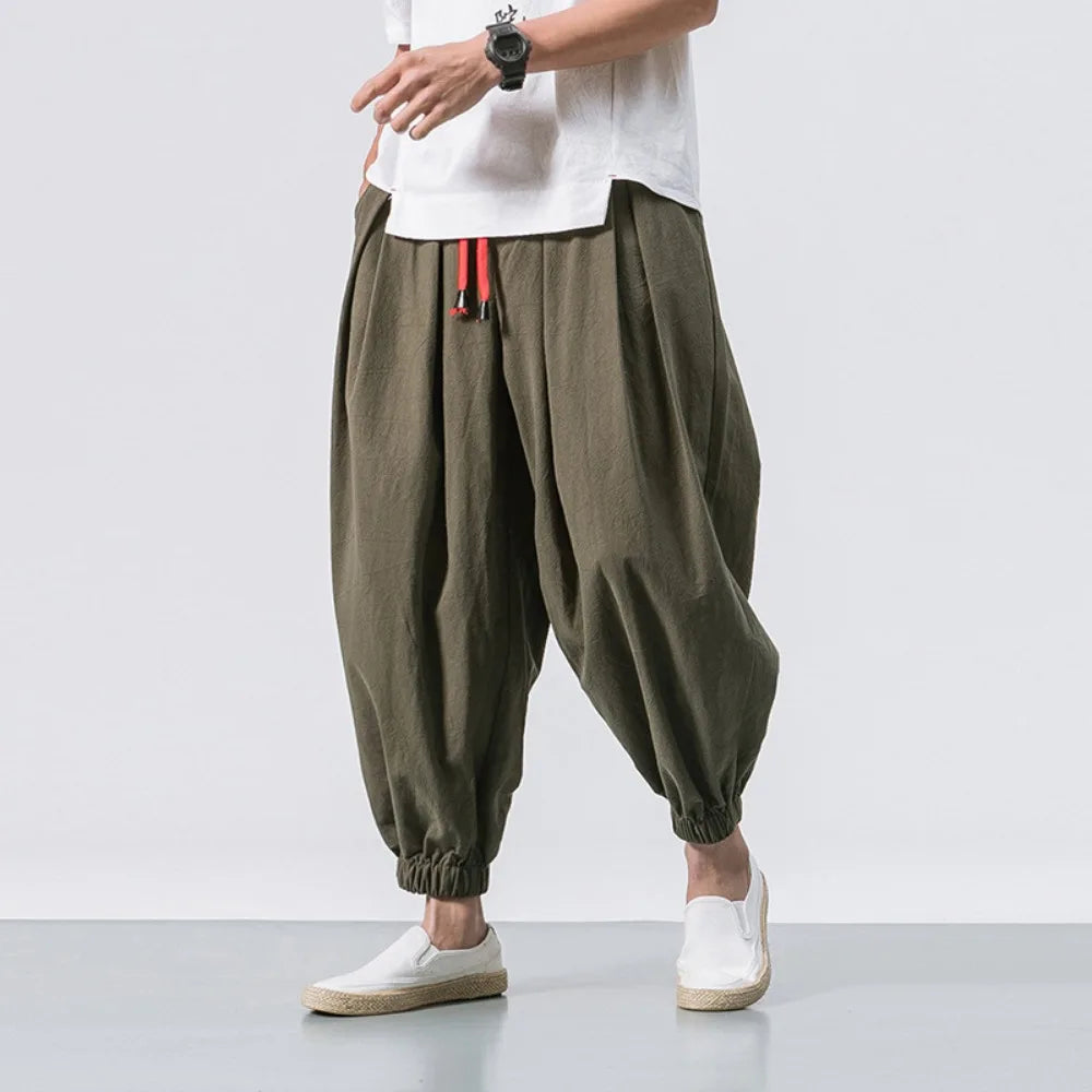 Men Oversized Harem Pants