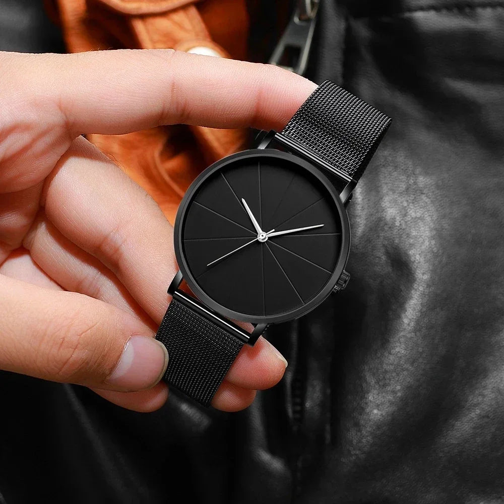 Minimalist Men Fashion Watches Simple Business