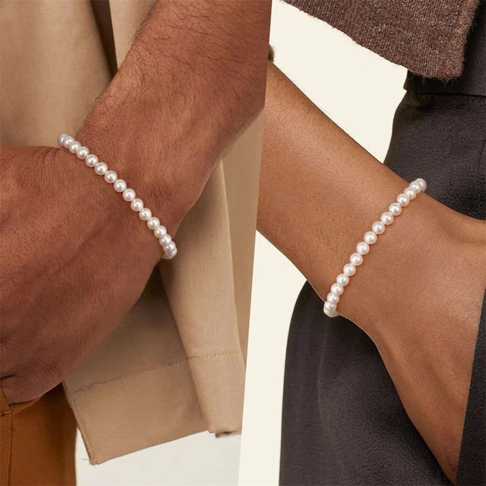 Retro Pearl Bead Bracelet