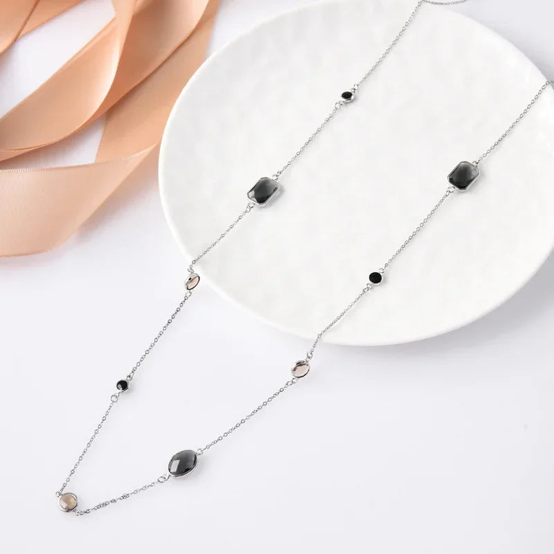 Bohemian Geometric Pendant Necklace