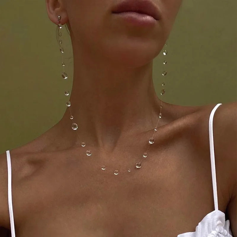 Water Drop Jewelry Set