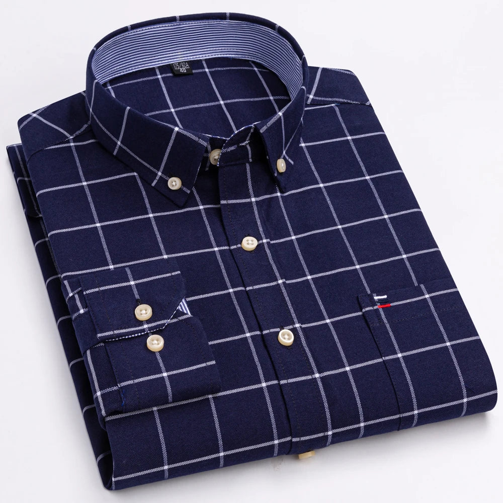 Men Oxford Casual Shirt