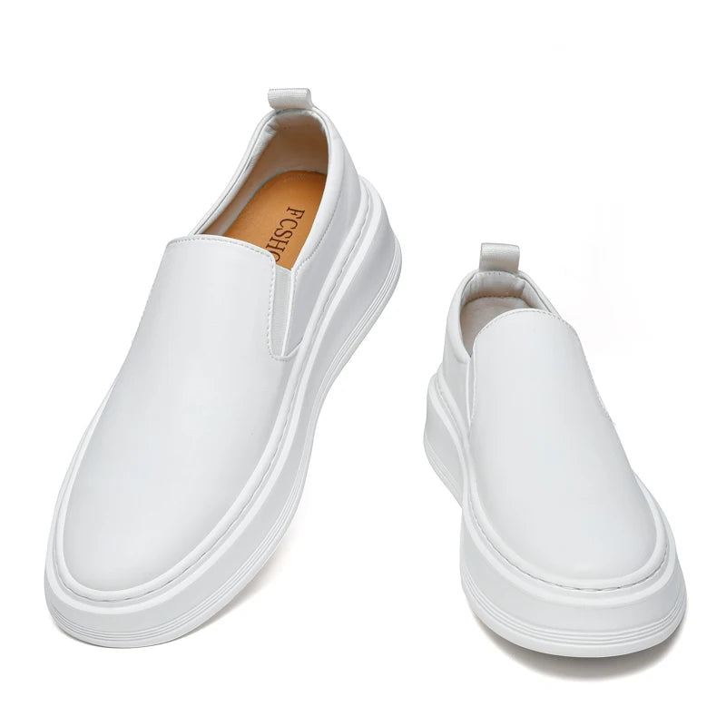 Men Leather Casual Loafers