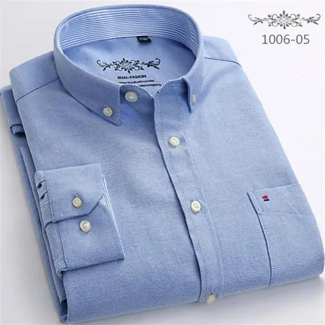 Men Oxford Cotton Shirt