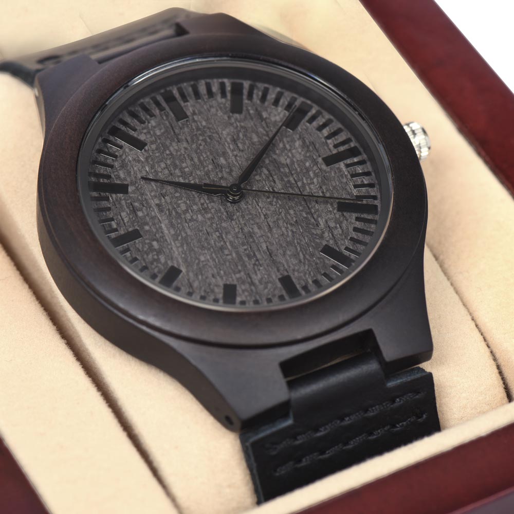 My Life Wooden Watch