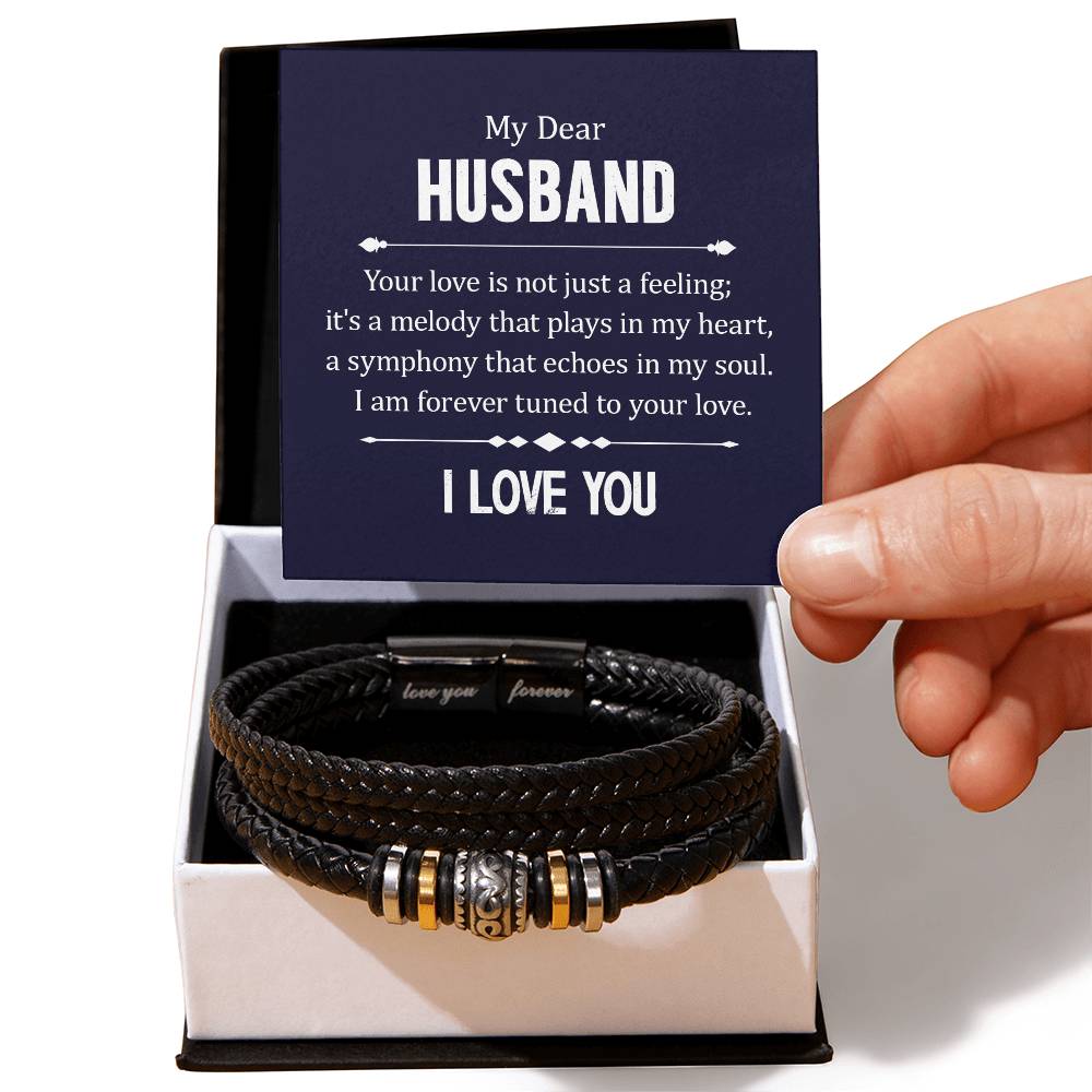 Love Meaning Leather Bracelet