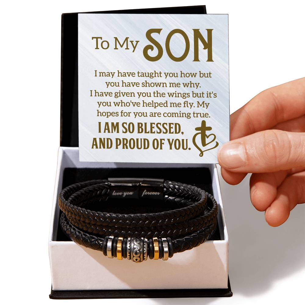 To My Son Bracelet