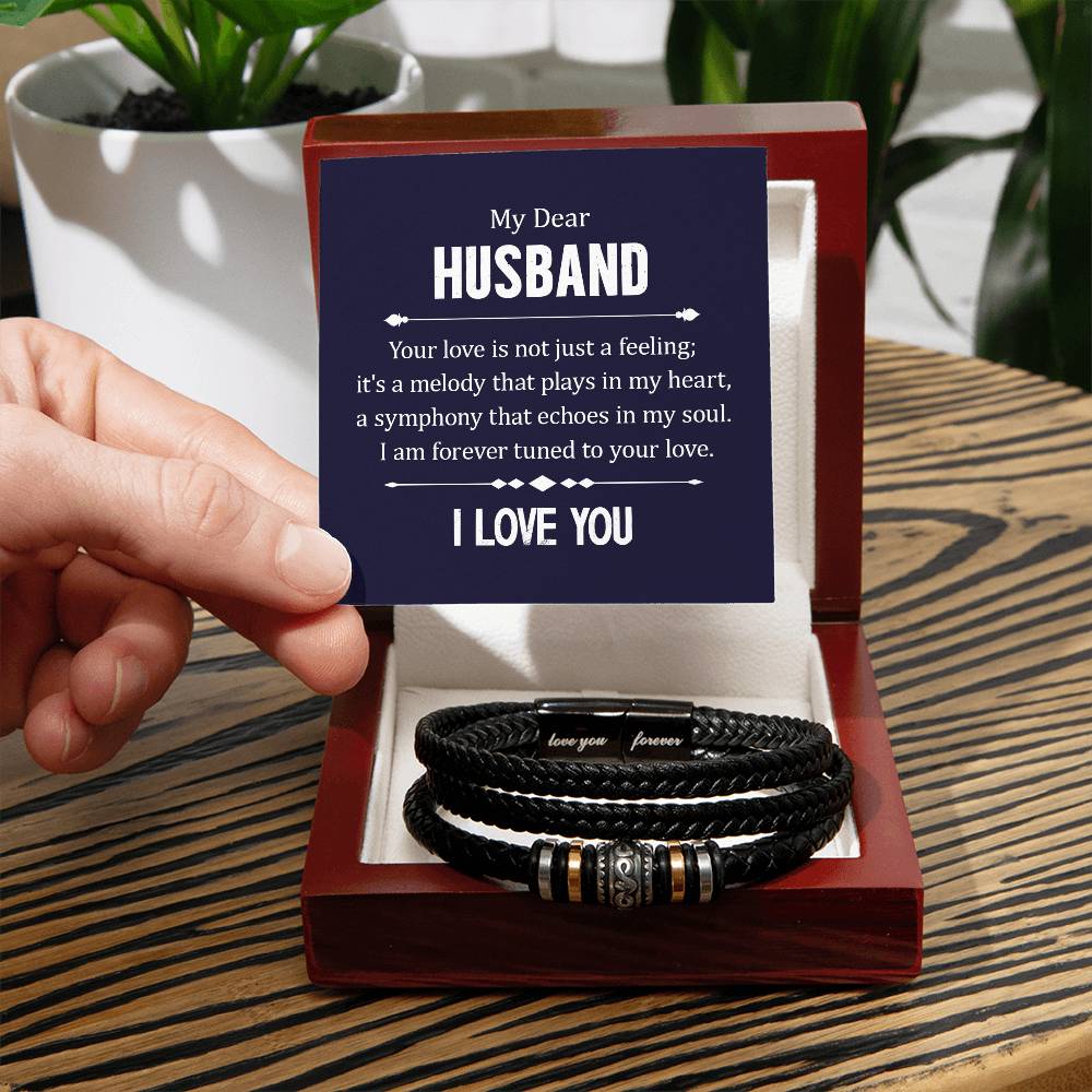 Love Meaning Leather Bracelet