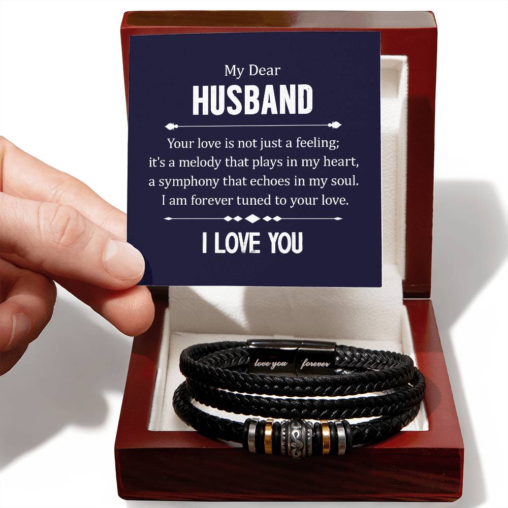Love Meaning Leather Bracelet