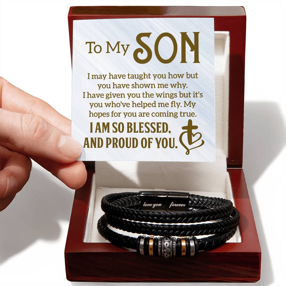 To My Son Bracelet